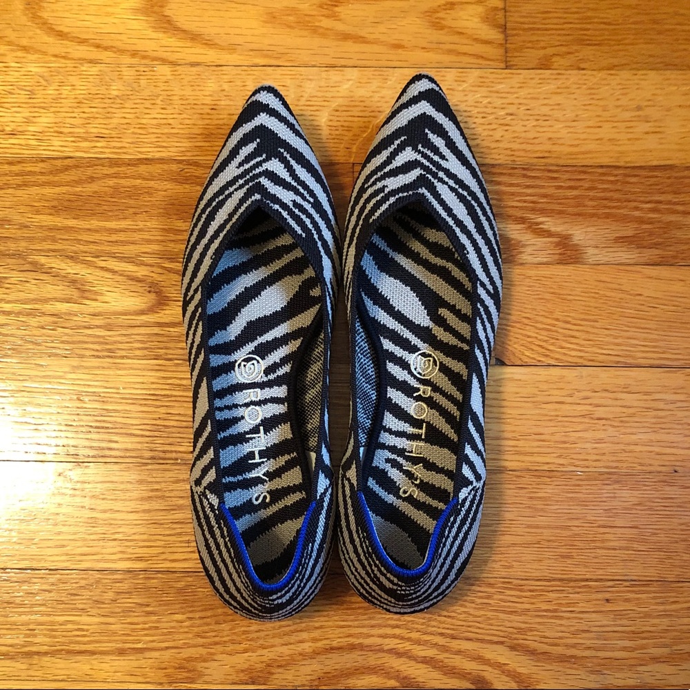 Rothys Zebra points